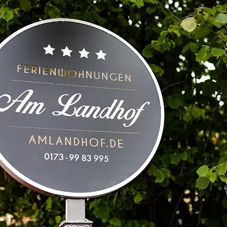 Am Landhof Ferienwohnung 1 Heiligenstadt Buitenkant foto